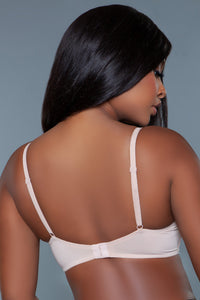 BeWicked Miss Me Wireless Bra Seamless Cups Beige