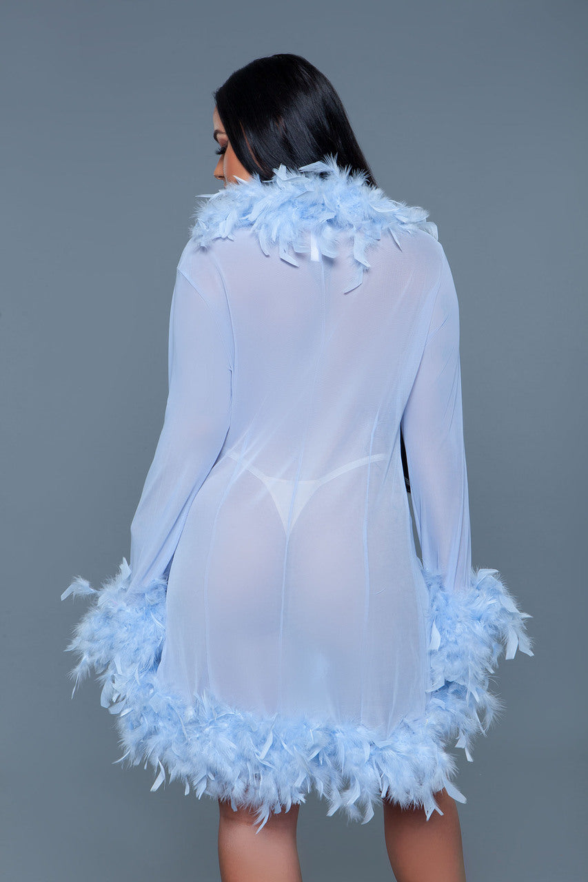 BeWicked Lux Robe Periwinkle