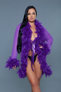 BeWicked Lux Robe Violet