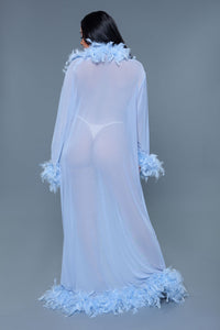 BeWicked Glamour Robe Periwinkle