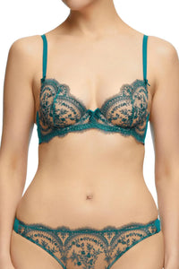 Dita Von Teese Severine Unlined Bra Shady Spruce