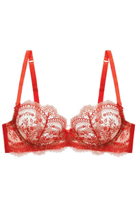 Dita Von Teese Severine Unlined Bra Flame