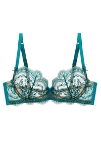 Dita Von Teese Severine Unlined Bra Shady Spruce