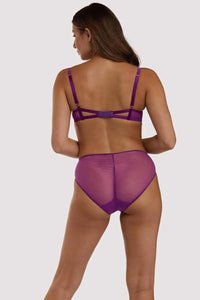 Dita Von Teese Vedette Underwire Bra Shocking Violet