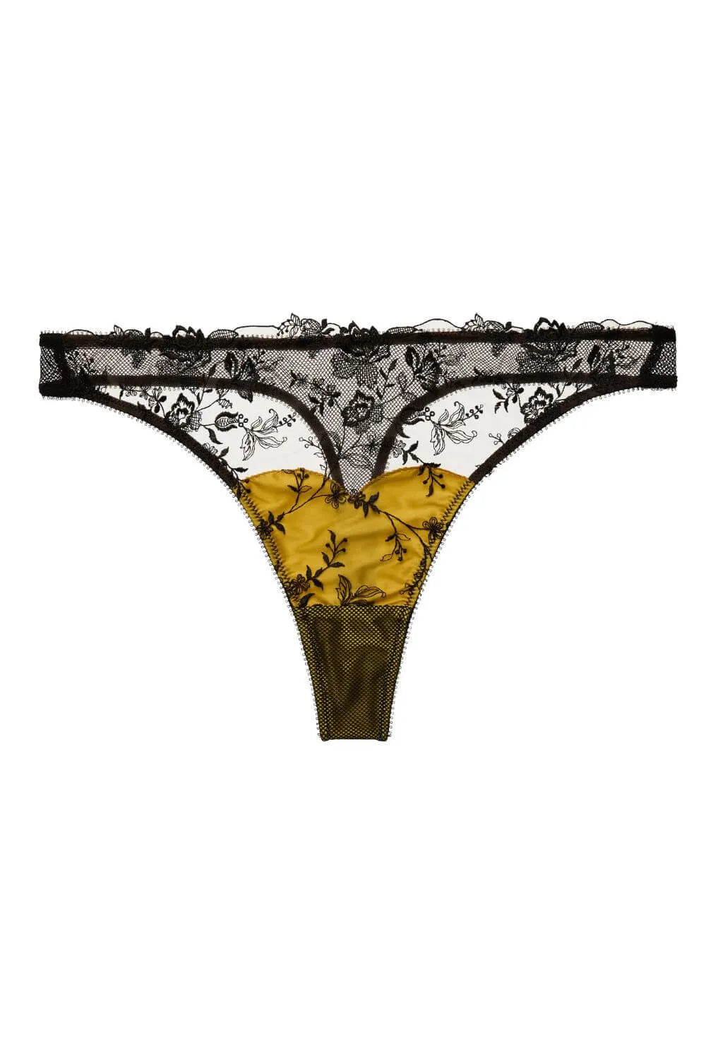 Dita Von Teese Victresse G-String Panty Chartreuse