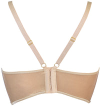 Axami Mermaid Longline Corset Bra Gold Shimmer Brilliance