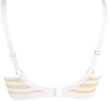 Axami 10561 Sheer Embroidery Unlined Bra White Angel