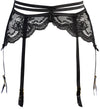 Axami Garter Belt Just Like Heaven Black Lace