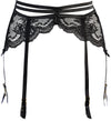 Axami Garter Belt Just Like Heaven Black Lace