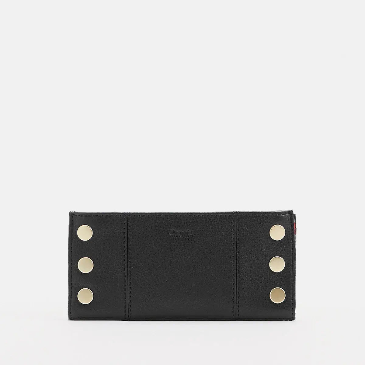 Hammitt 110 North Wallet Black/Brushed Gold-Rebel Romance