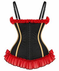 Lavish Circus Ringmaster Sweetheart Bustier Corset