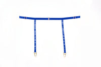 Allure Lingerie Ashley Garter & Panty Set Blue