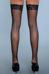 BeWicked Kiss Goodnight Thigh Highs Black