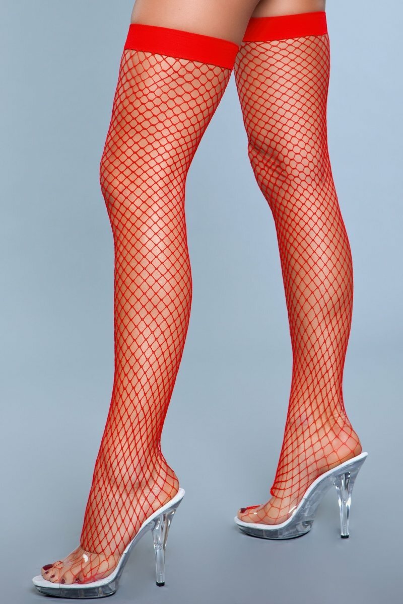 BeWicked Catch Me If You Can Thigh Highs Red