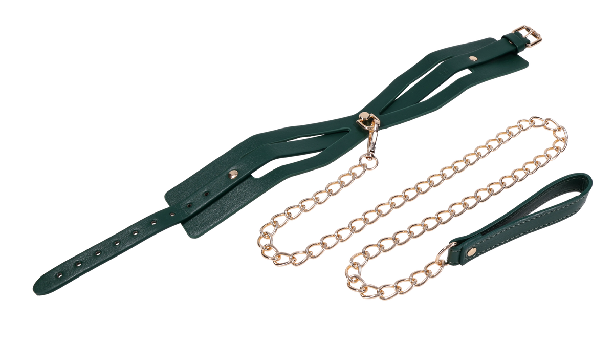Indica Cutout Collar & Leash