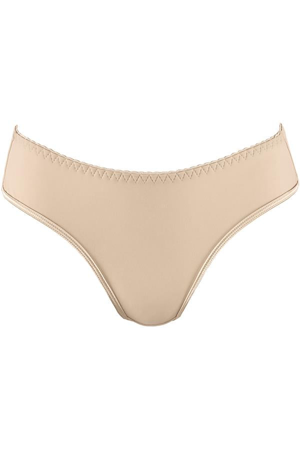 Axami 5798 Everyday Smooth Tanga Thong Beige