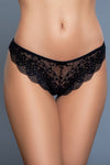 BeWicked Florence Brazilian Lace Panty 3 Pack Panties White Black Red
