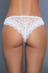 BeWicked Florence Brazilian Lace Panty 3 Pack Panties White Black Red