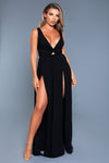BeWicked Freya Maxi Dress Beach Swim Black