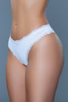 BeWicked Jade Low Rise Thong 3 Pack Panties Black Gray White
