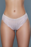 BeWicked Hadlee Low Rise Lace Tanga 3 Pack Panties Beige, Brown, Burgundy