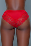 BeWicked Arlo Bikini Panty 3 Pack Panties Black Red Leopard White