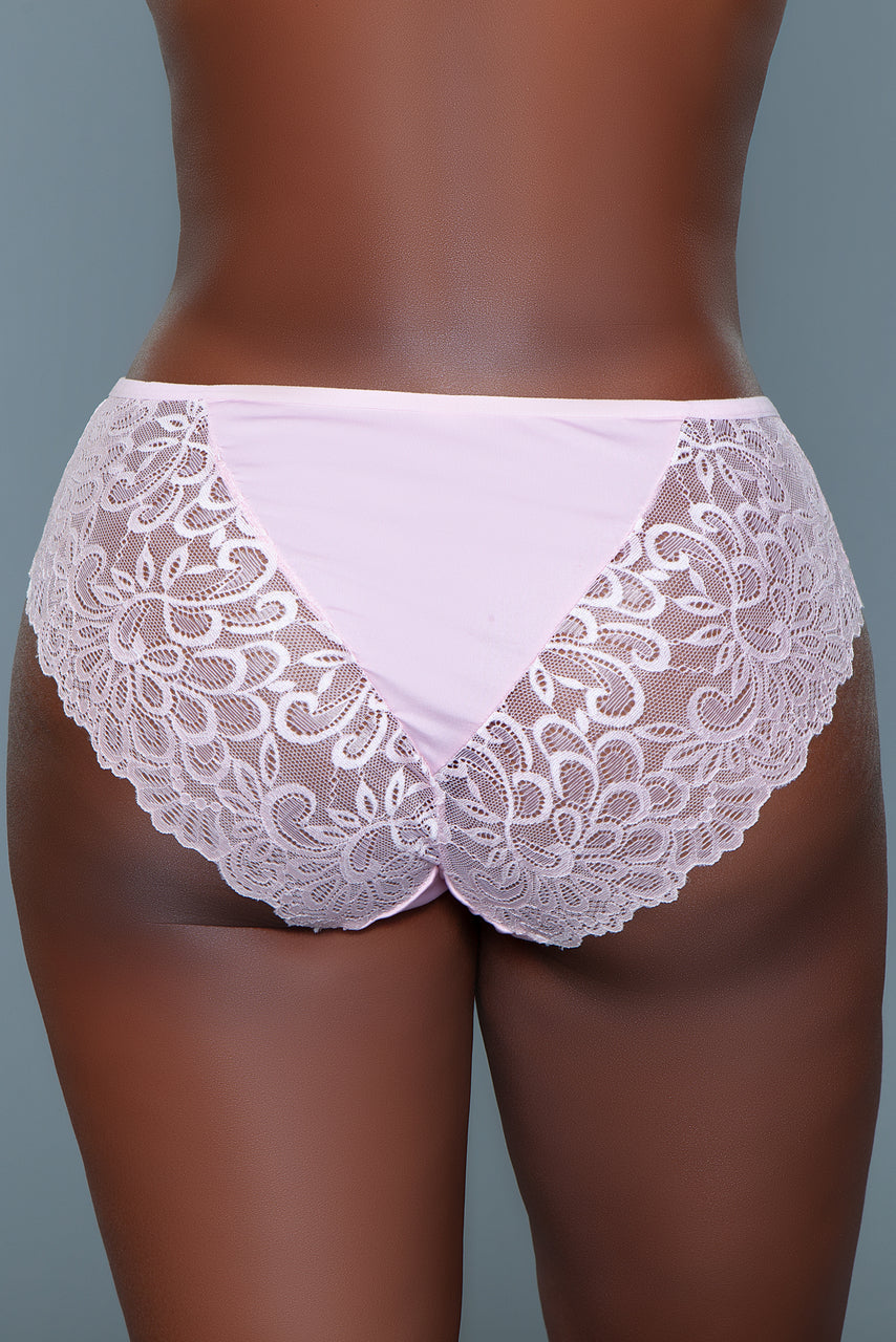 BeWicked Tracy Brief 3 Pack Panties Peach Raspberry Navy