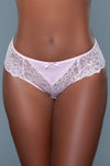 BeWicked Tracy Brief 3 Pack Panties Peach Raspberry Navy