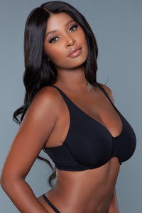 BeWicked Veronica Seamless Underwire Bra Black