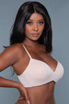 BeWicked Miss Me Wireless Bra Seamless Cups Beige