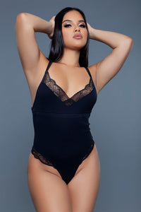 BeWicked Maisie Soft Jersey Bodysuit Black