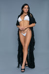 BeWicked Vivian Crochet Cover Up Black