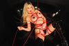 Coquette Pleasure Collection Stretch Elastic Harness Playsuit Set Red-Rebel Romance
