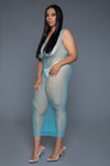 BeWicked Unleash Me Dress Bodystocking Black White Red or Blue