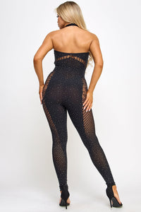 Gemma Bodystocking Rhinestone Sparkle