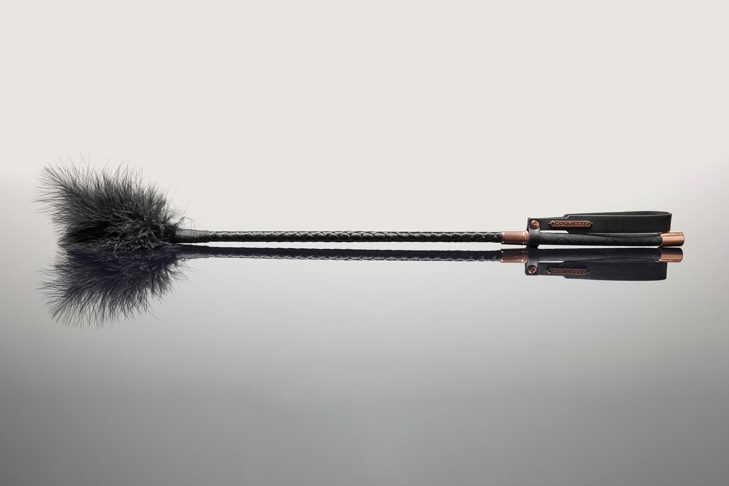Coquette Pleasure Collection Feather Tickler Black-Rebel Romance