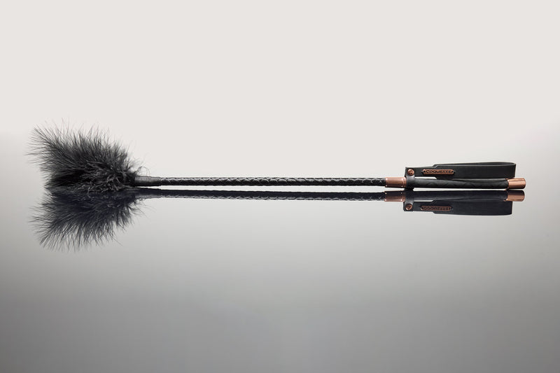 Coquette Pleasure Collection Feather Tickler Black-Rebel Romance