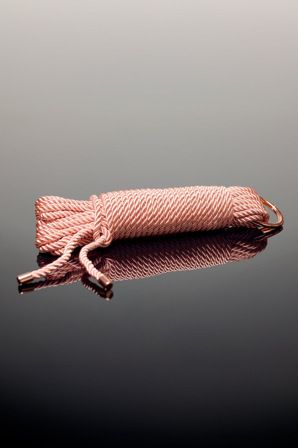 Coquette Pleasure Collection Silky Smooth Rope - Rose Gold-Rebel Romance