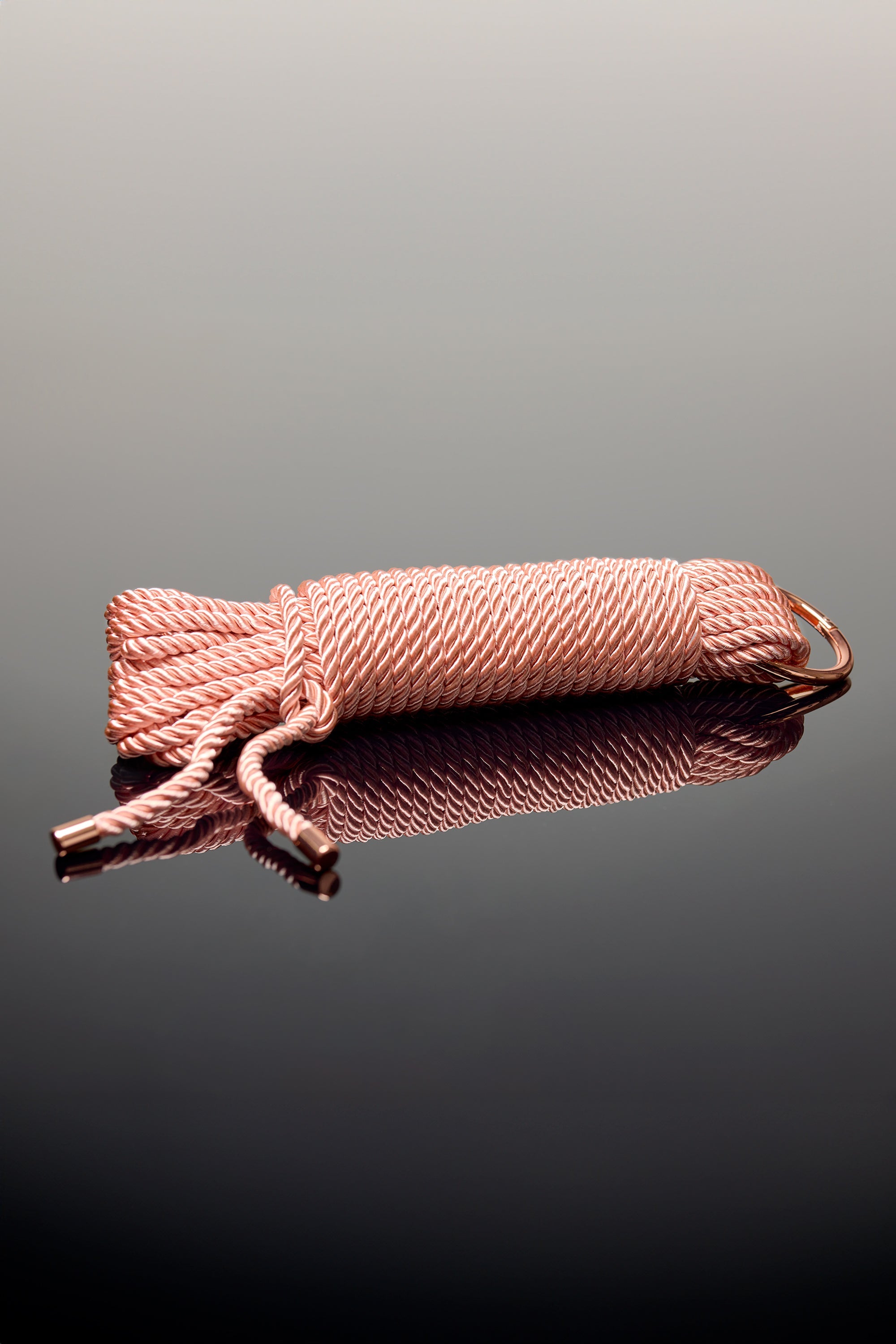 Coquette Pleasure Collection Silky Smooth Rope - Rose Gold-Rebel Romance