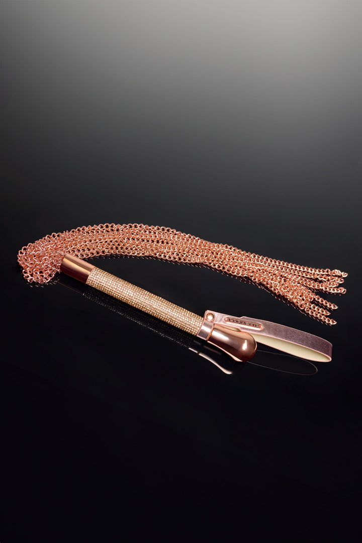 Coquette Pleasure Collection Chain Whip Accessory - Rose Gold-Rebel Romance