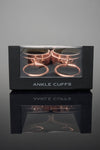 Coquette Pleasure Collection Ankle Cuffs - Rose Gold-Rebel Romance