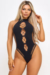 Scarlett Bodysuit Stocking Black