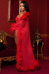 BeWicked Glamour Robe Red