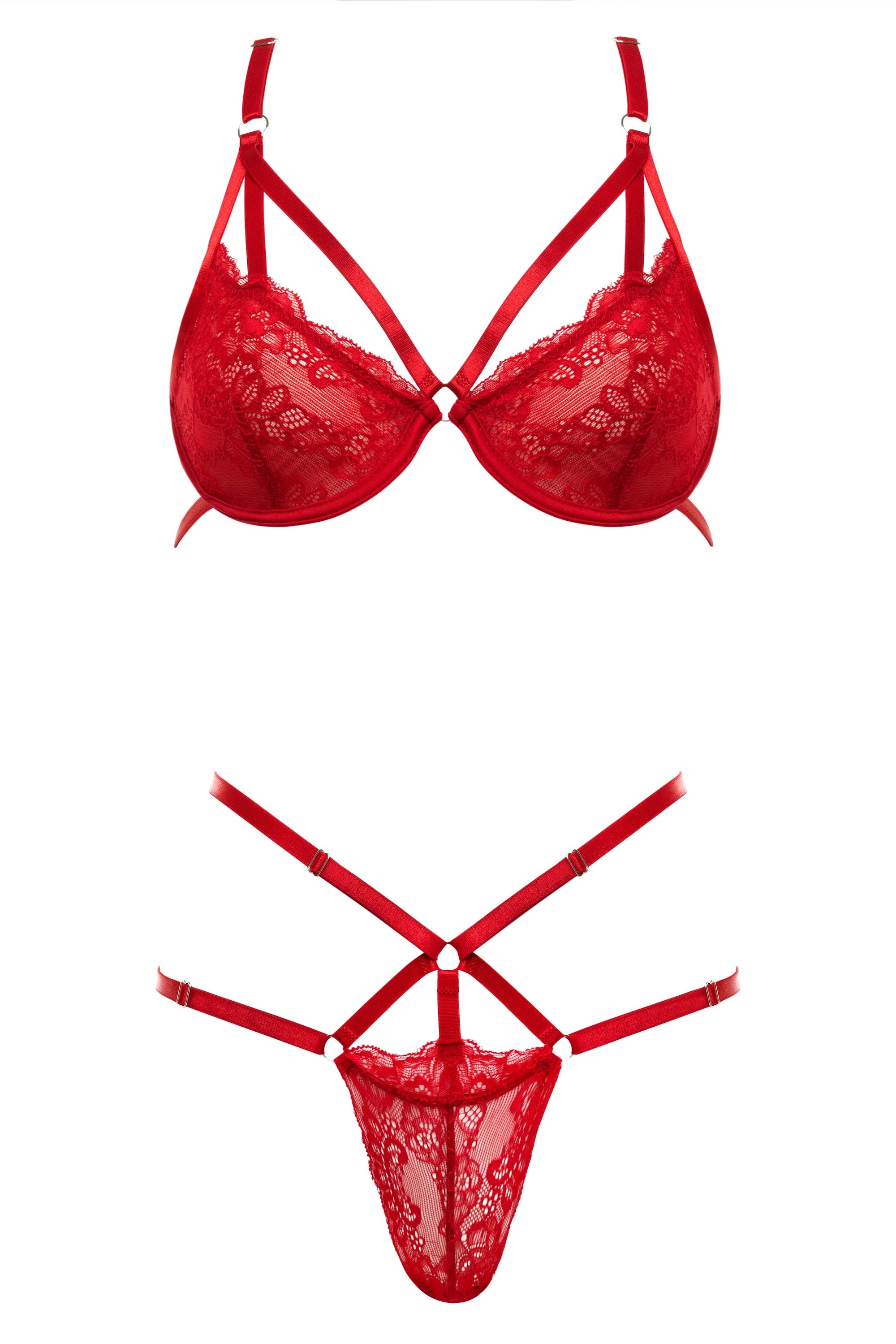 Alix Caged Bra Set