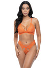 Amina Lace Bra Set Dragon Fire