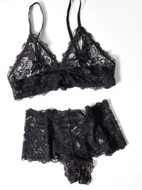 Goodnight Kiss Peekaboo Bralette Set