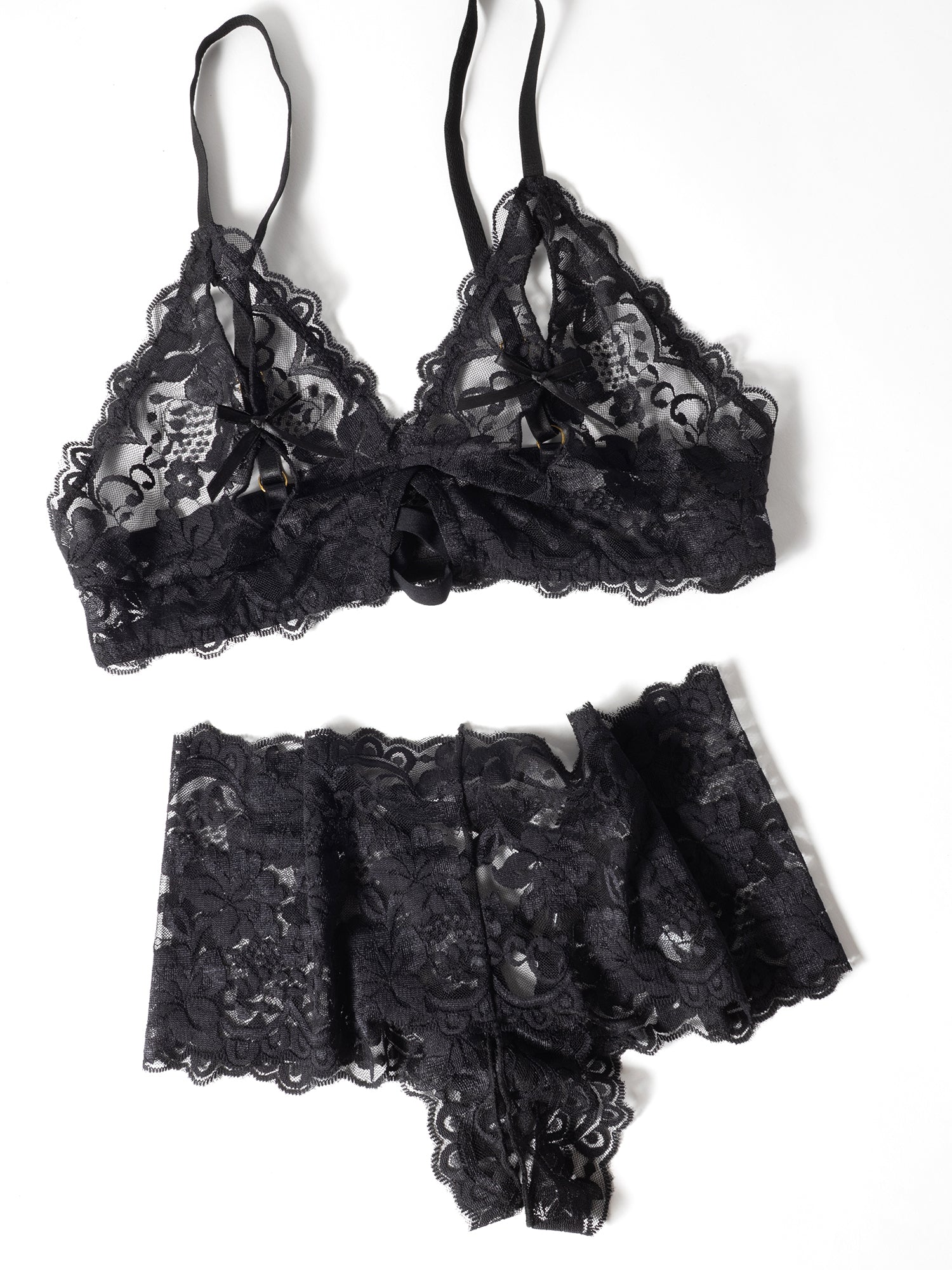 Goodnight Kiss Peekaboo Bralette Set