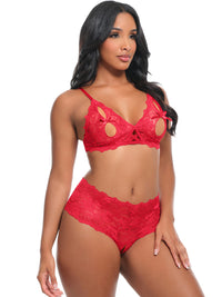 Goodnight Kiss Peekaboo Bralette Set