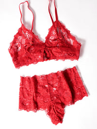 Goodnight Kiss Peekaboo Bralette Set