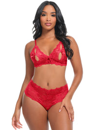 Goodnight Kiss Peekaboo Bralette Set